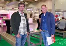 Spotted in the hallways: Henk Roeven with Hero Projects and Harry van Duijne with Urban Grow visiting the show